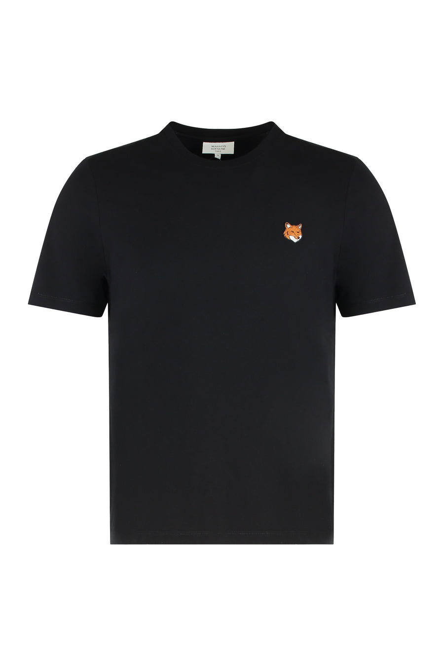 Round Neck Cotton T-Shirt Black T-shirts
