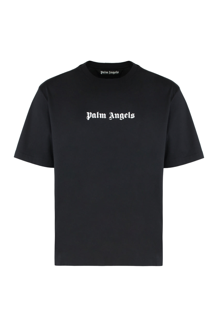 Crewneck Cotton T-Shirt Black T-shirts