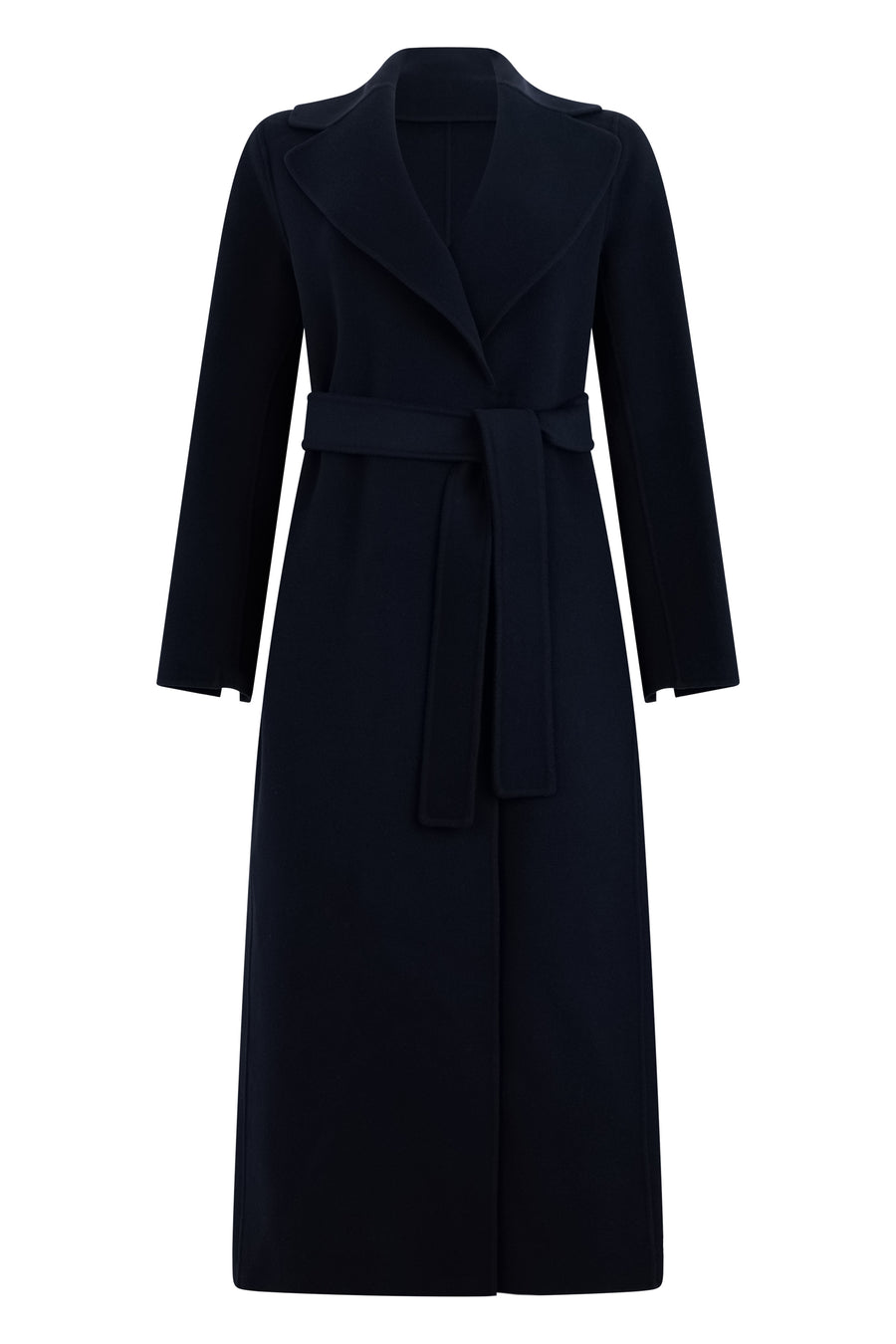 Long Coat Poldo Blue Wool Virgin