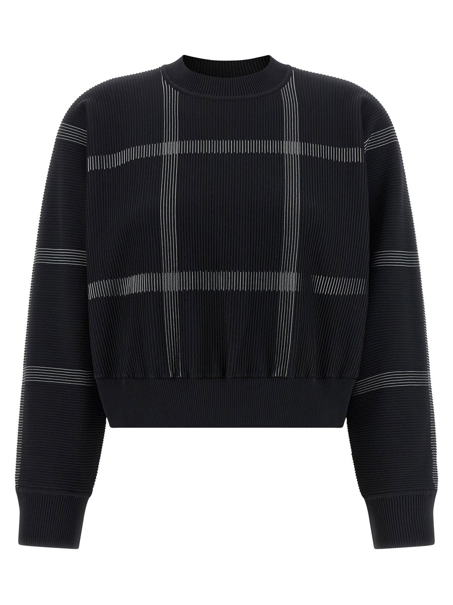 Pleats Please Issey Miyake Sweater — Black