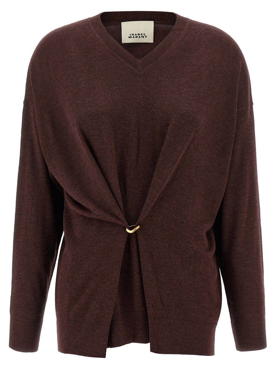 Isabel Marant Chiraz Sweater — Brown