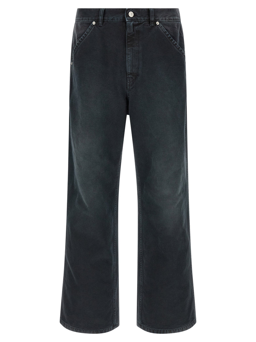 Marni Cargo Denim Jeans — Black