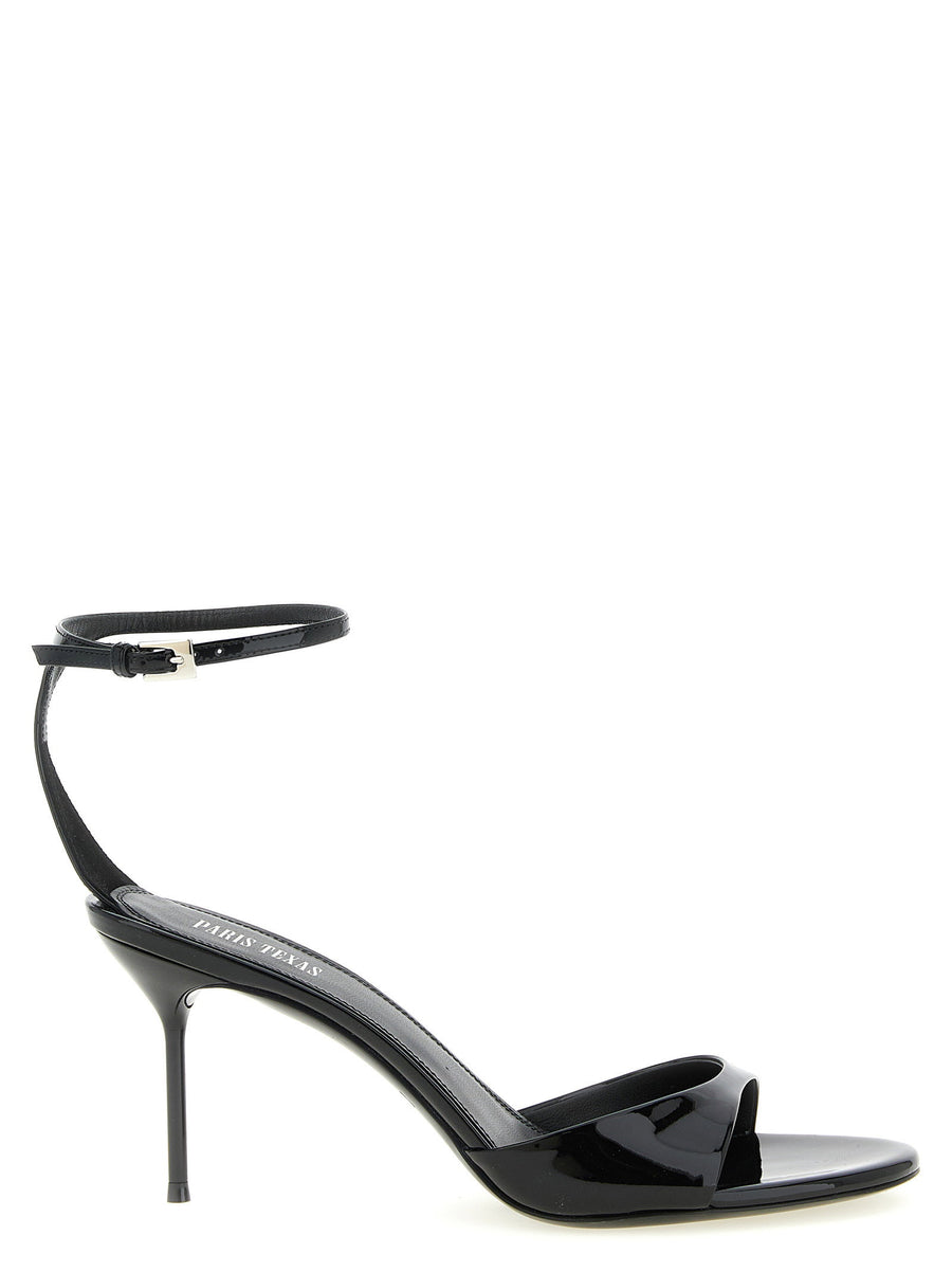 Paris Texas Lidia Sandal Heel — Black