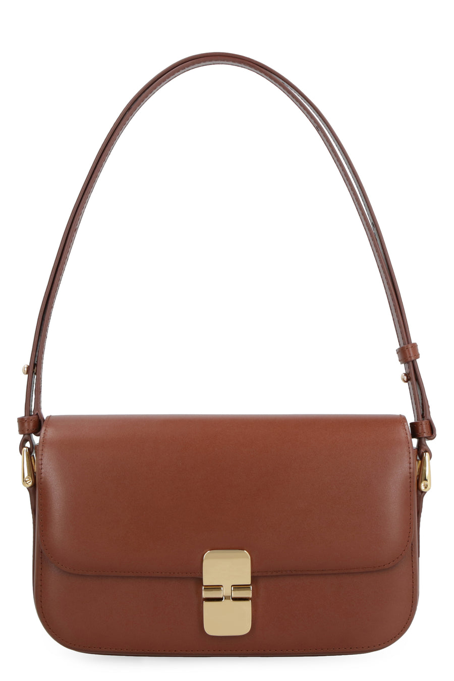 Baguette Bag Grace Hazelnut Cow Hide Shoulder