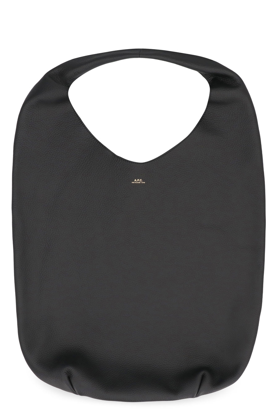Leather Tote Bag Neige Black Cow Hide