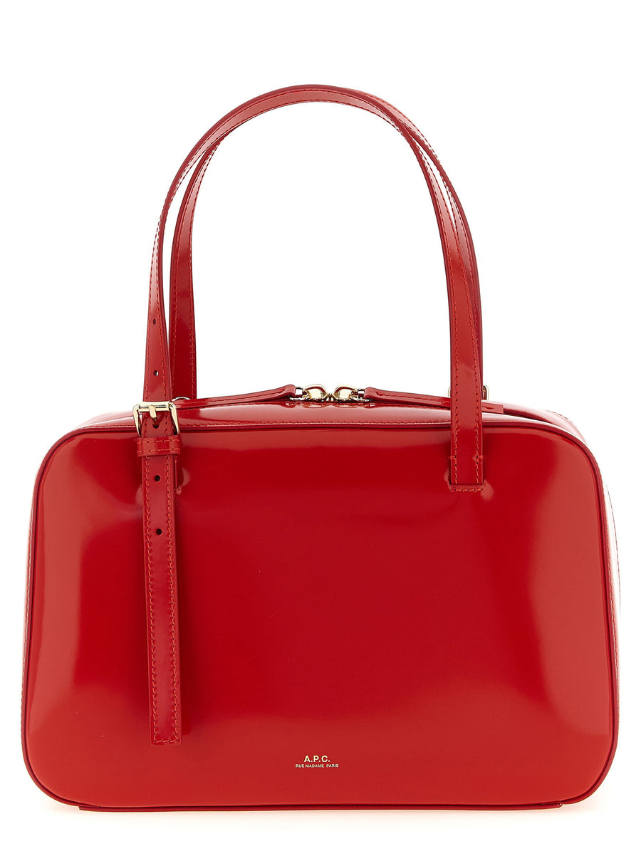 A.p.c. Top Handle Bag — Red