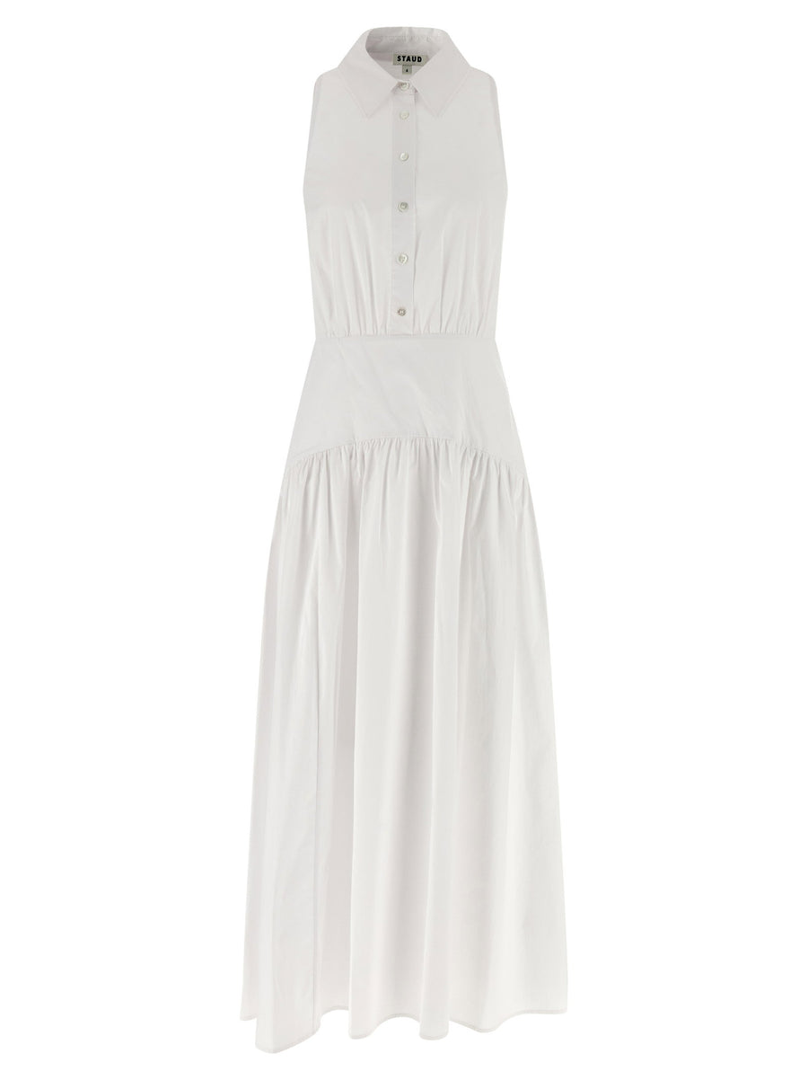 Staud Romy Dress — White