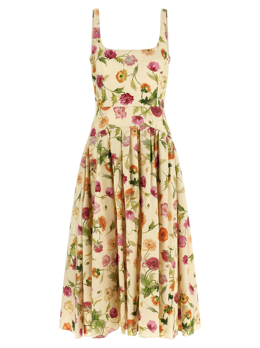 Carolina Herrera Wells Dress — cream