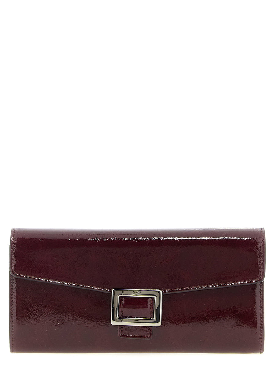 Roger Vivier Wallet — Burgundy