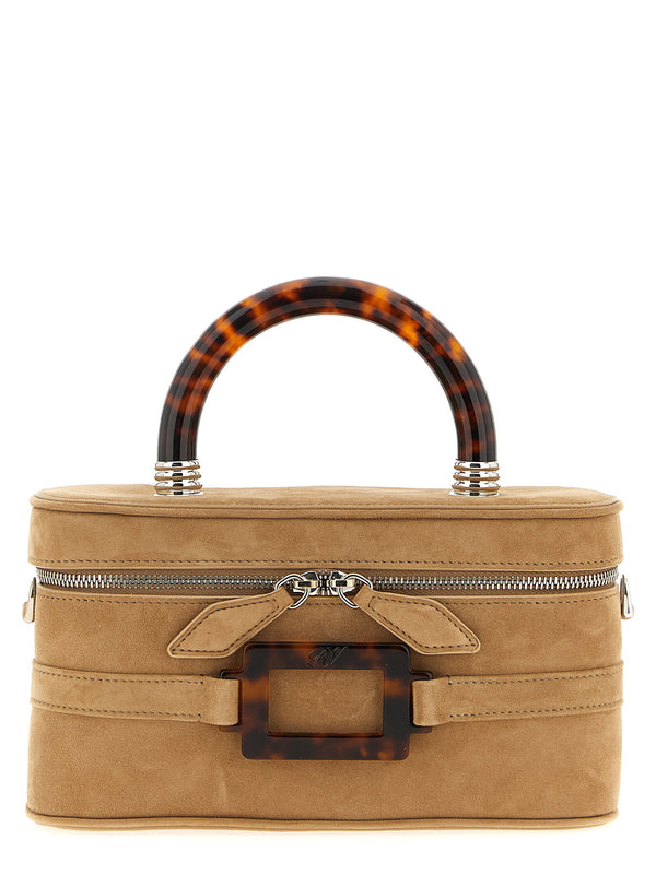 حقيبة Roger Vivier توب مقبض — لون الجملي