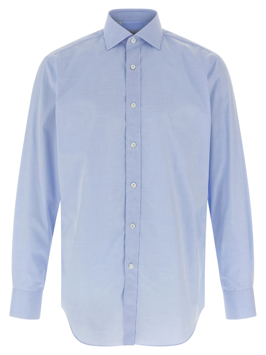 Brioni Trevi Mark Shirt — Blue