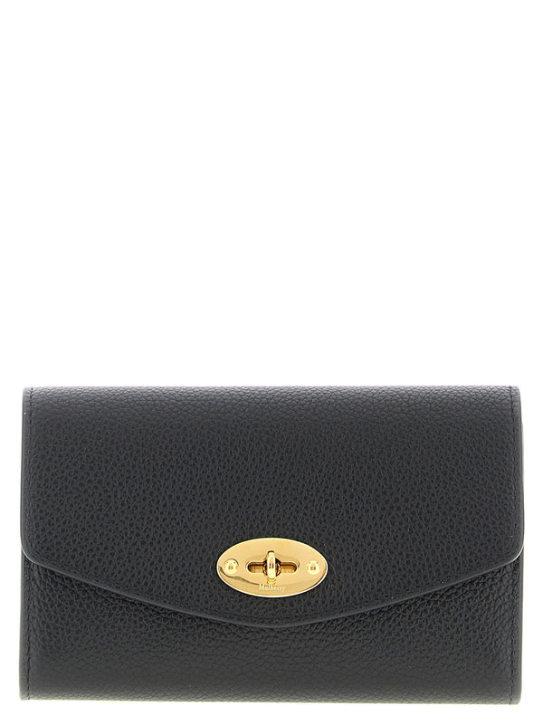 دارلي Mulberry محفظة — أسود
