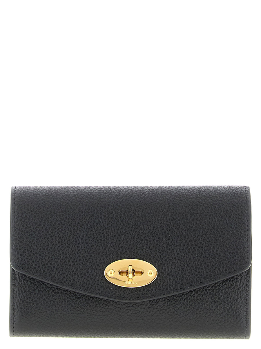 Mulberry Darley Wallet — Black