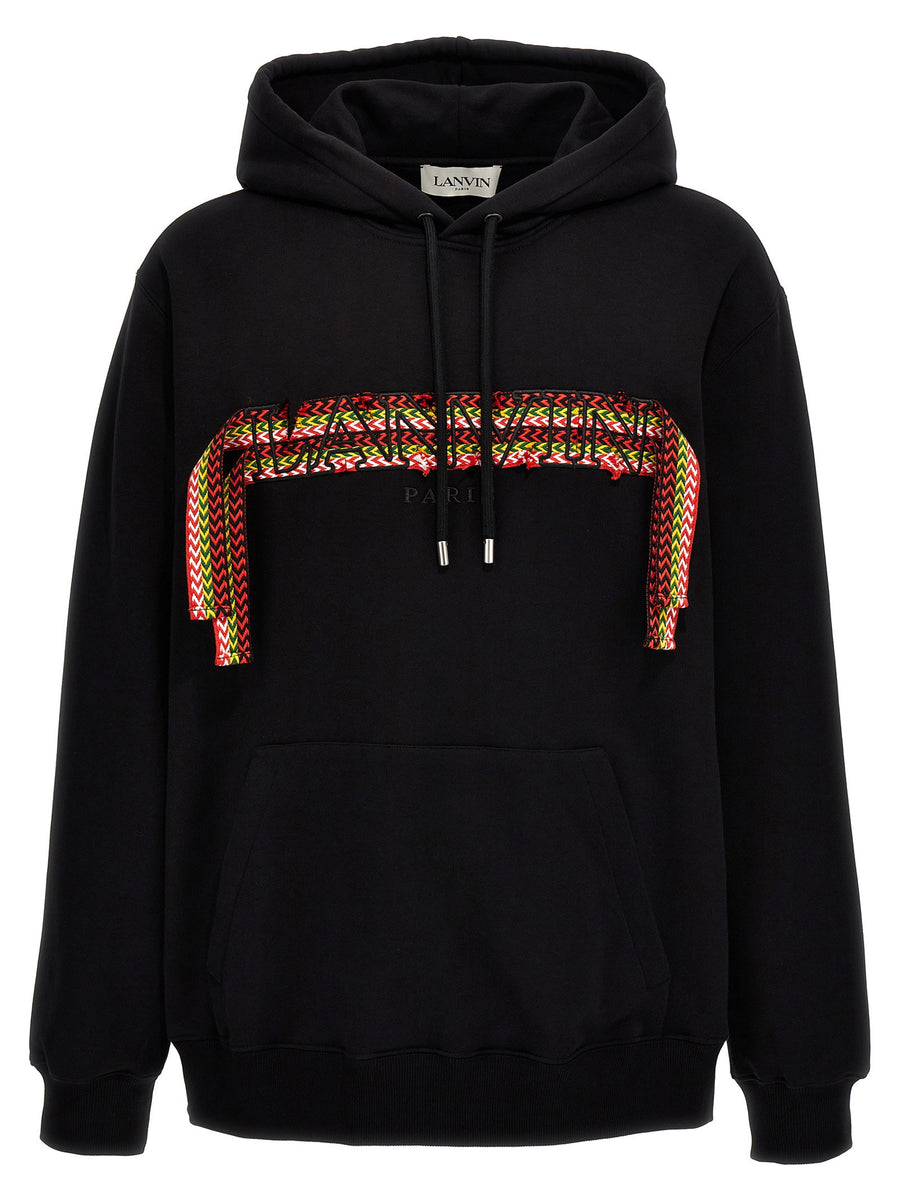 Lanvin Curblace Hoodie — Black
