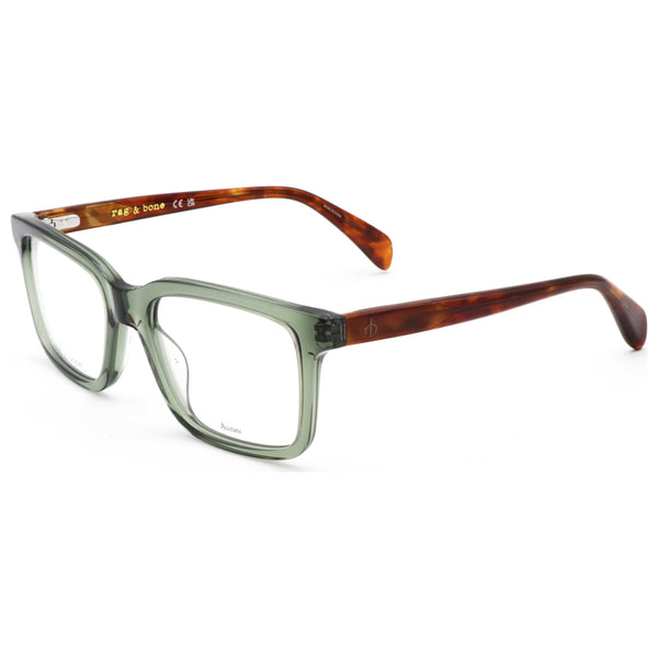 Preloved - Rag & Bone Mens 53 Mm Green Eyeglasses Rnb7053-G-1ed-53 One Color