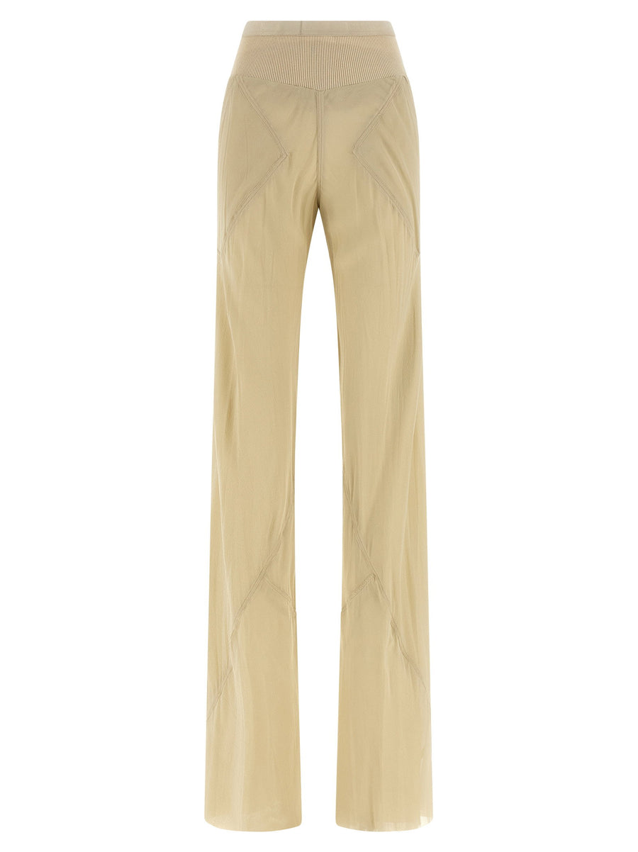Rick Owens Bias Trousers — Beige
