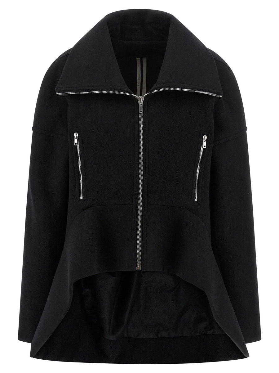 Rick Owens Draculimo Coat — Black