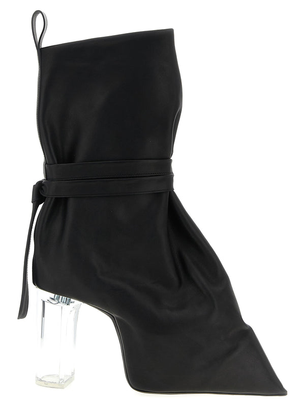 حذاء بوت للكاحل Rick Owens — أسود