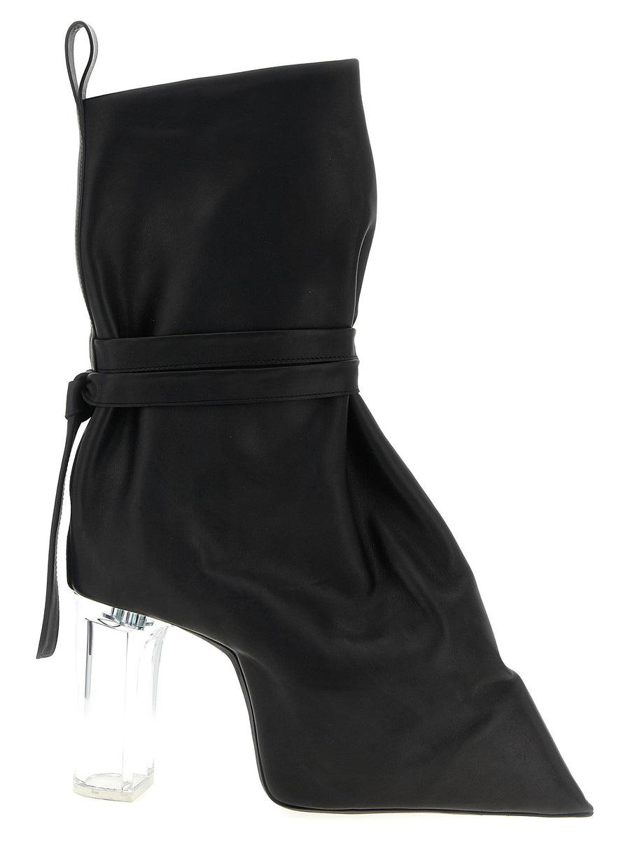 حذاء بوت للكاحل Rick Owens — أسود