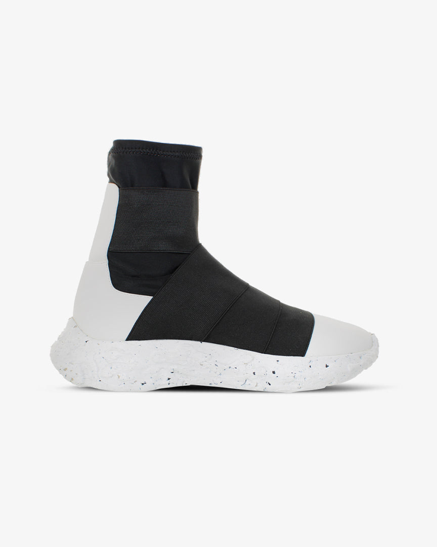 Fessura Italia Lycra upper sneaker in black