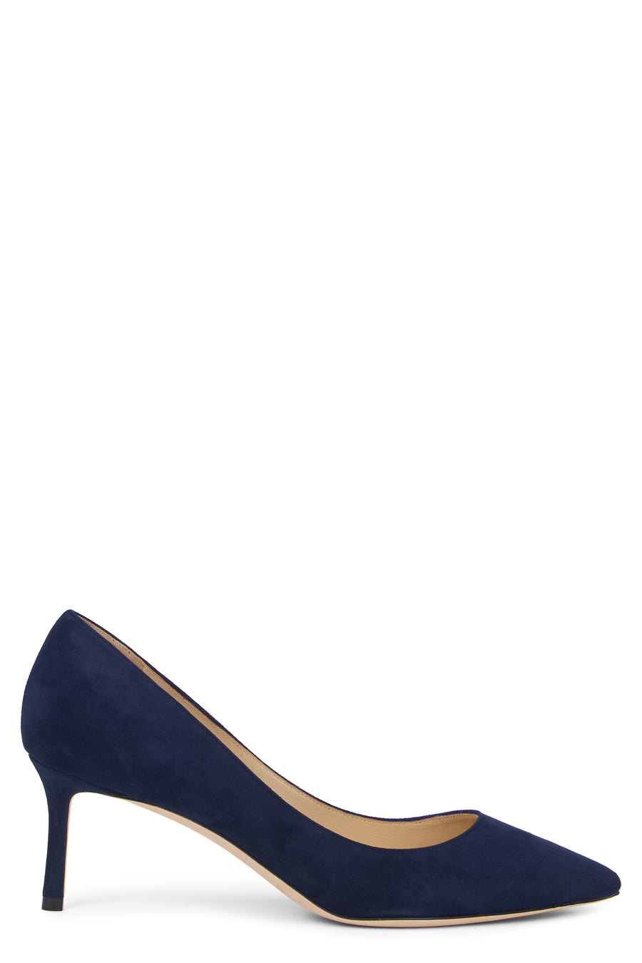 Pumps Romy 60 Navy Suede Calfskin
