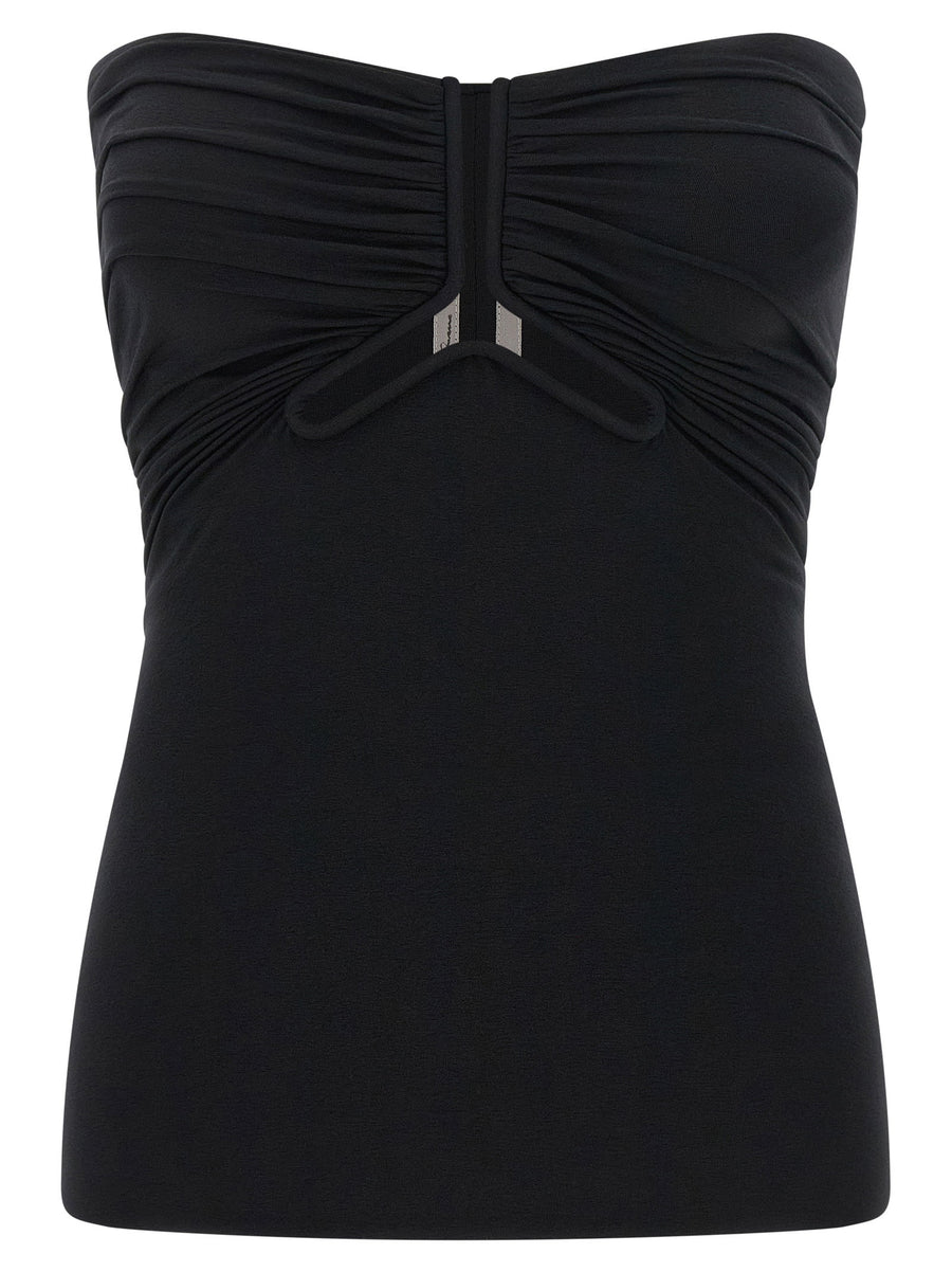 Rick Owens Bustier Top — Black