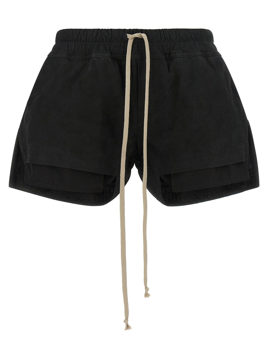 Rick Owens شورت — أسود