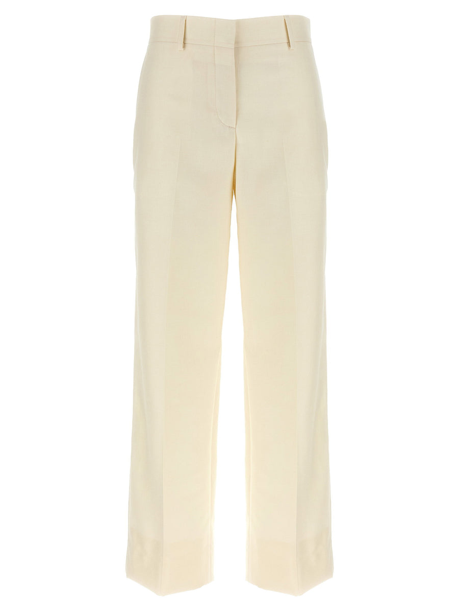 Brioni Palinuro Trousers — Cream
