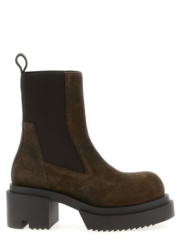 Rick Owens ankle boot in brown