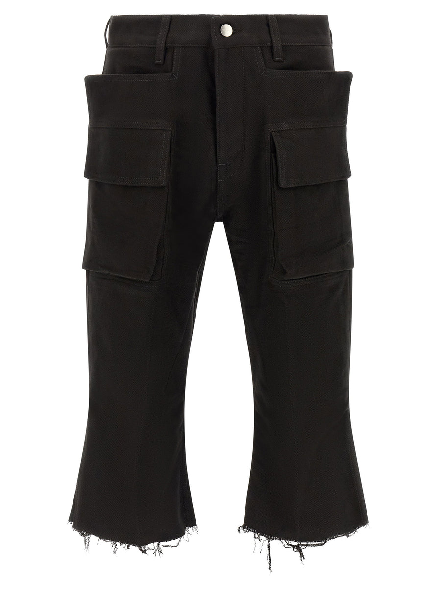 Rick Owens Bolan Cargo Pants — Black