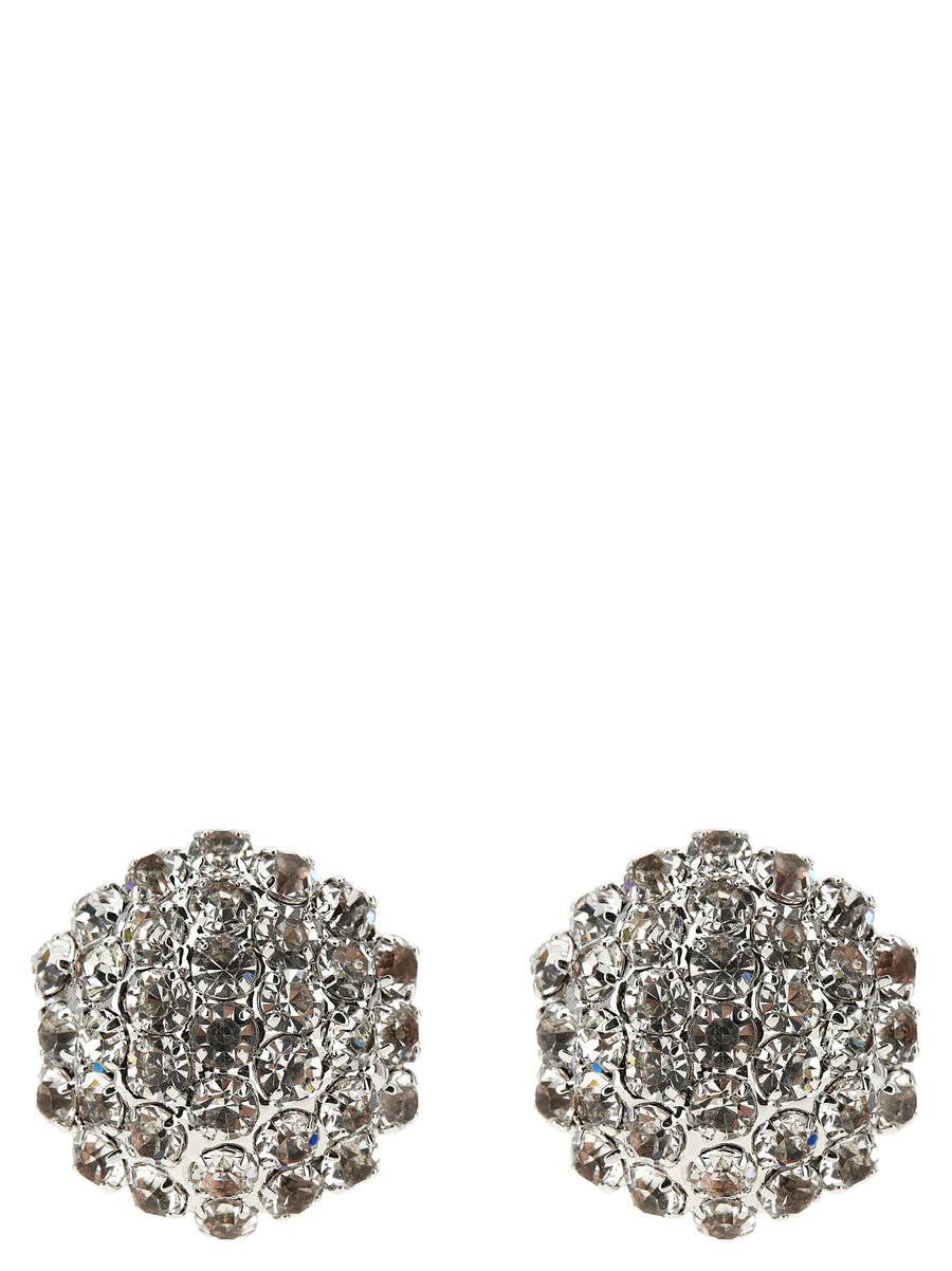 Self-Portrait Earrings — Silver