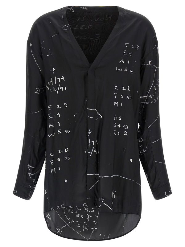 Rick Owens Concordian Shirt — Black