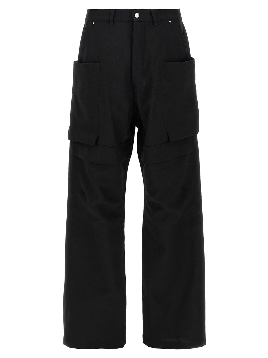 Rick Owens Stefan Cargo Pants — Black