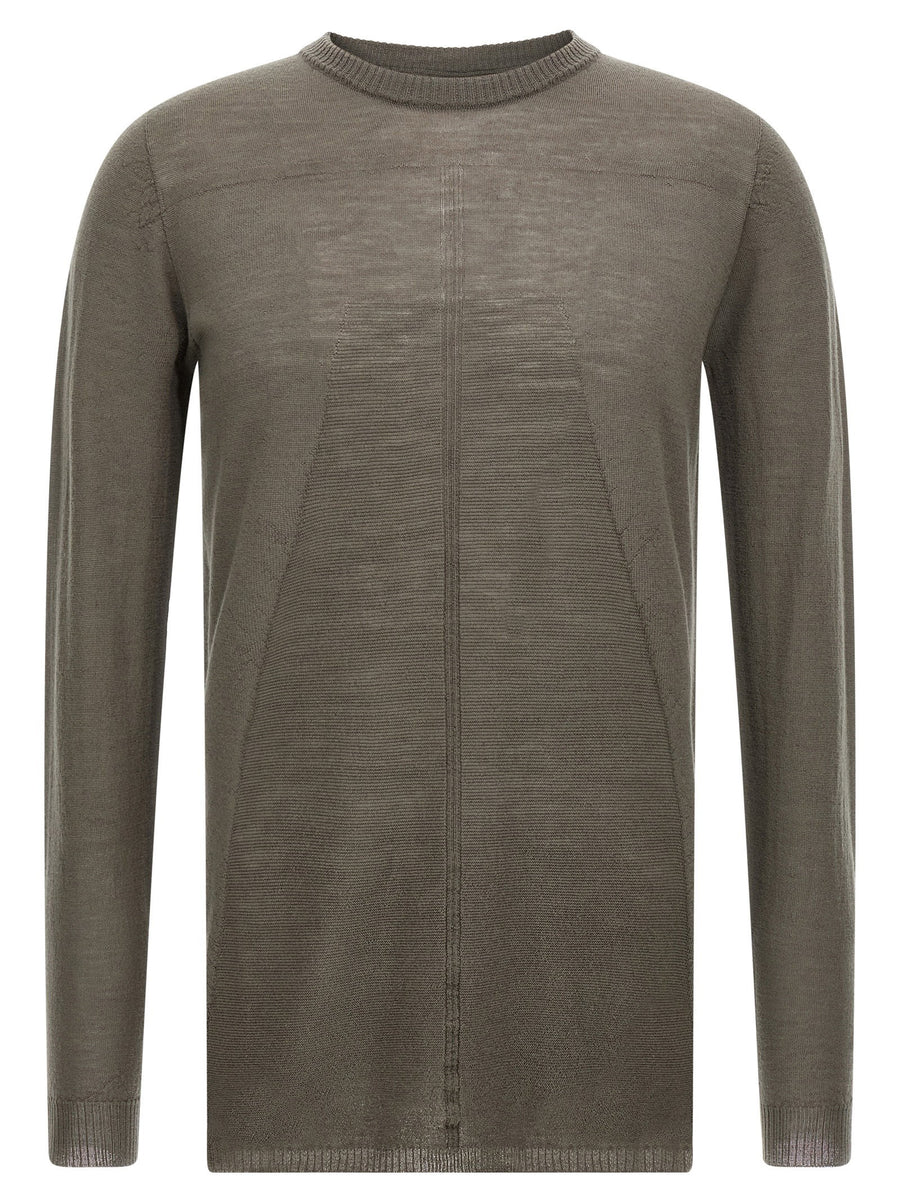 Rick Owens Virgin wool sweater in grey
