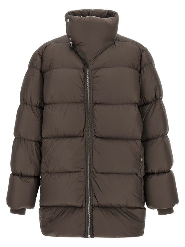 Rick Owens down jacket in taupe
