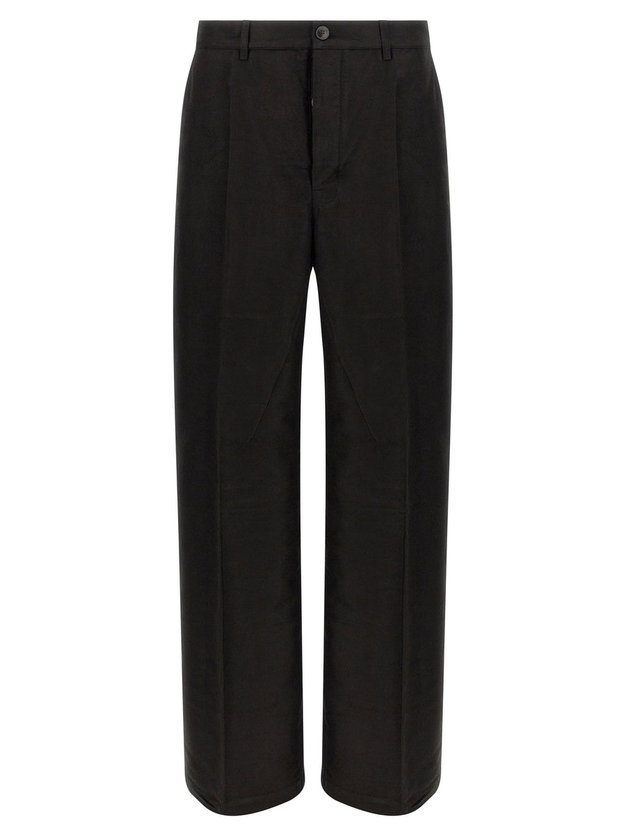 Rick Owens Work Trousers — Black