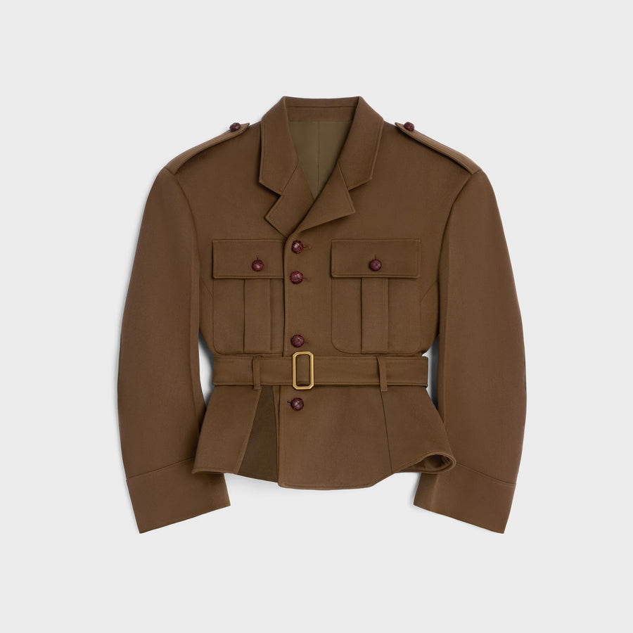 Celine Wool jacket in brown