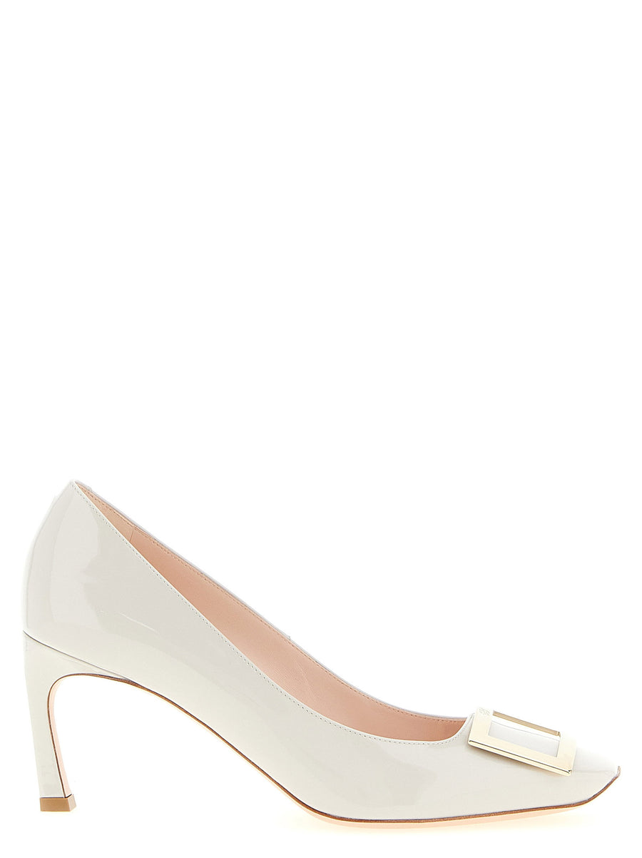 Roger Vivier Trompette Pump — Ivory