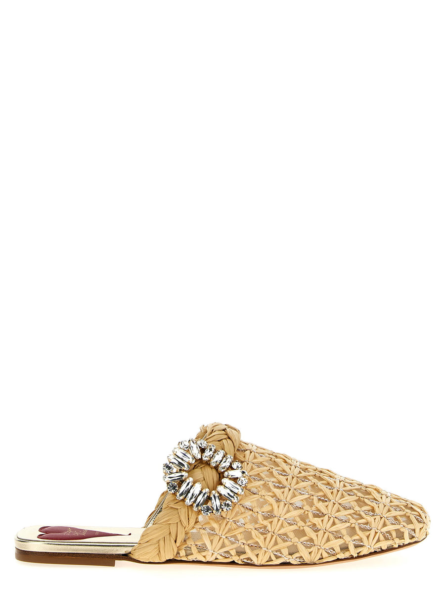 حذاء مول Roger Vivier باب فيف — بيج