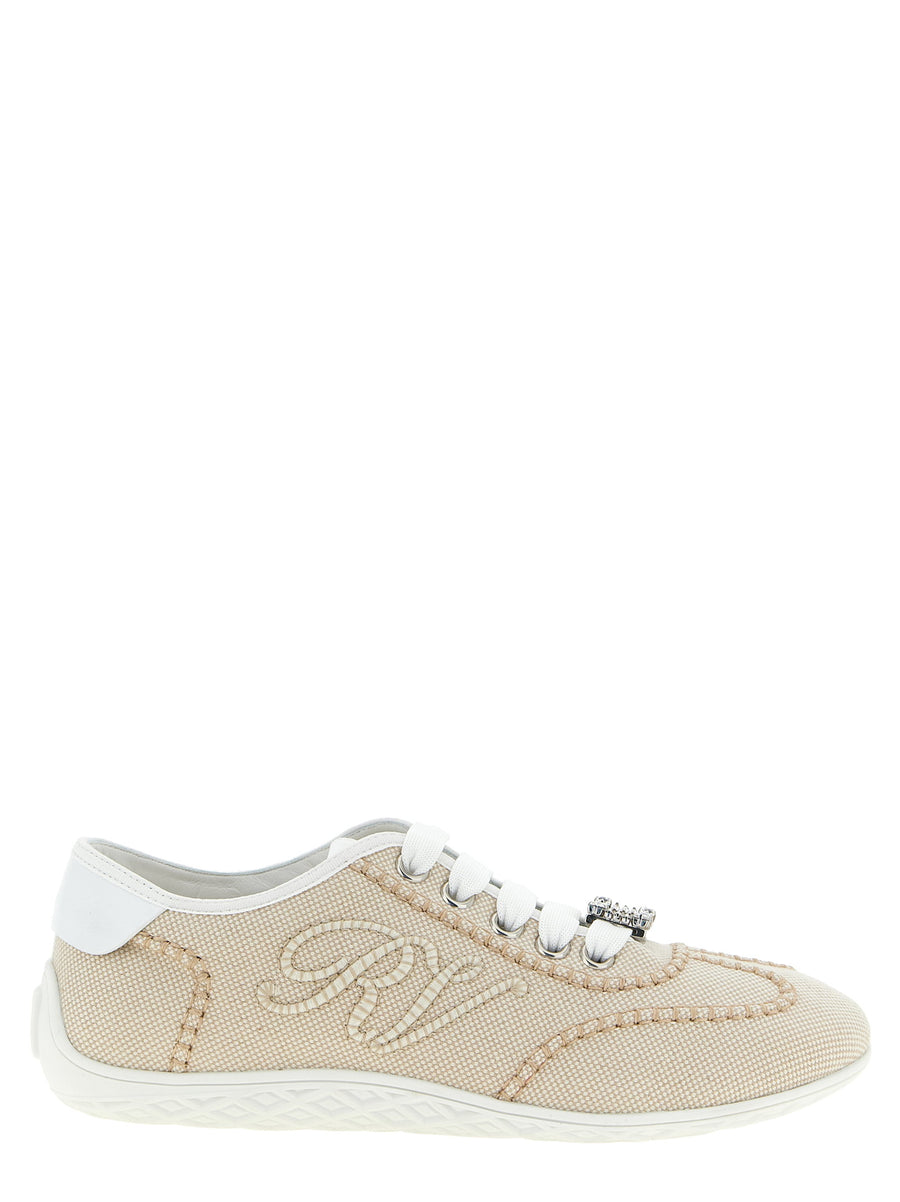 Roger Vivier Sneaker — Beige