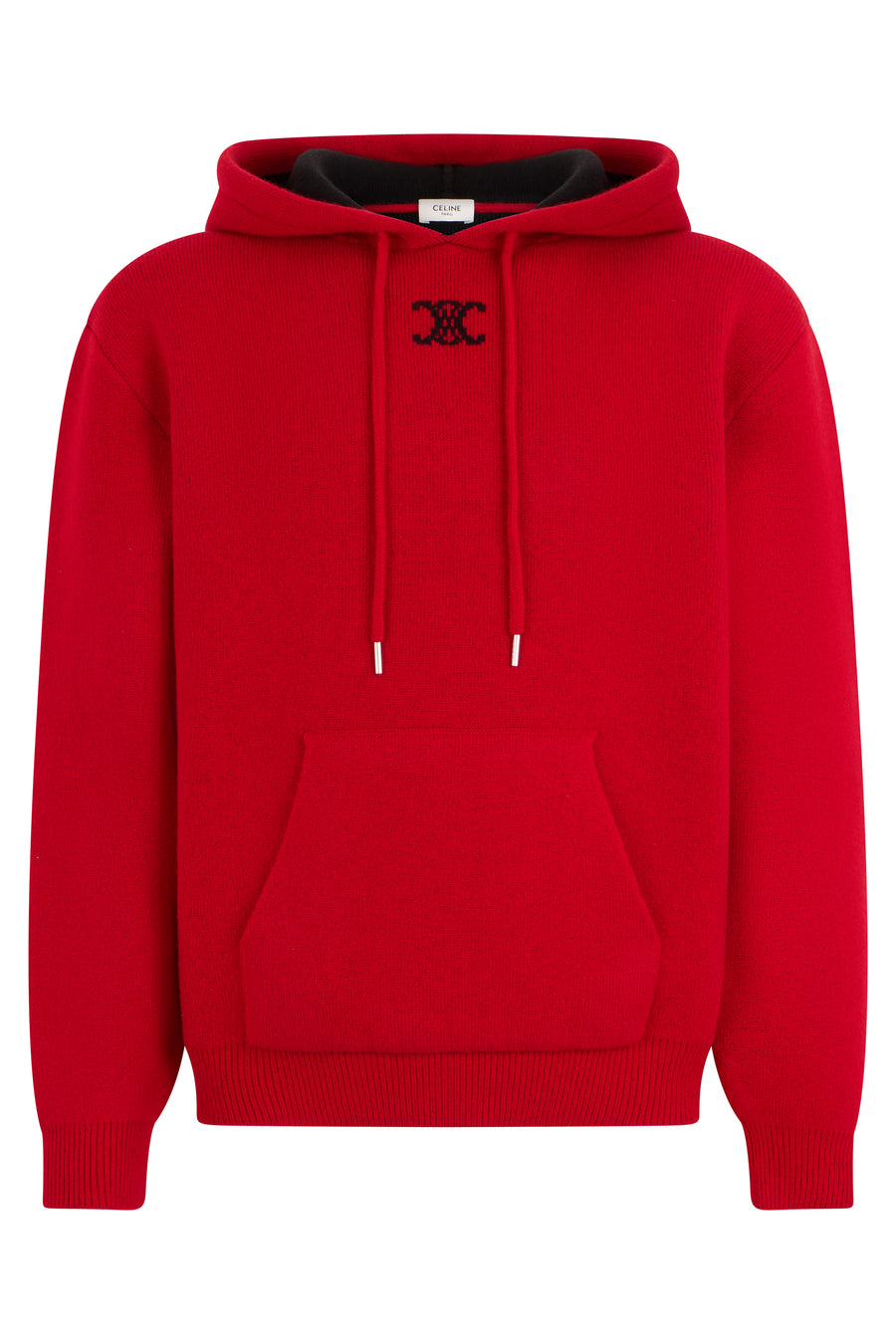 Sweater Bright Red Cashmere-Wool Blend Jumpers