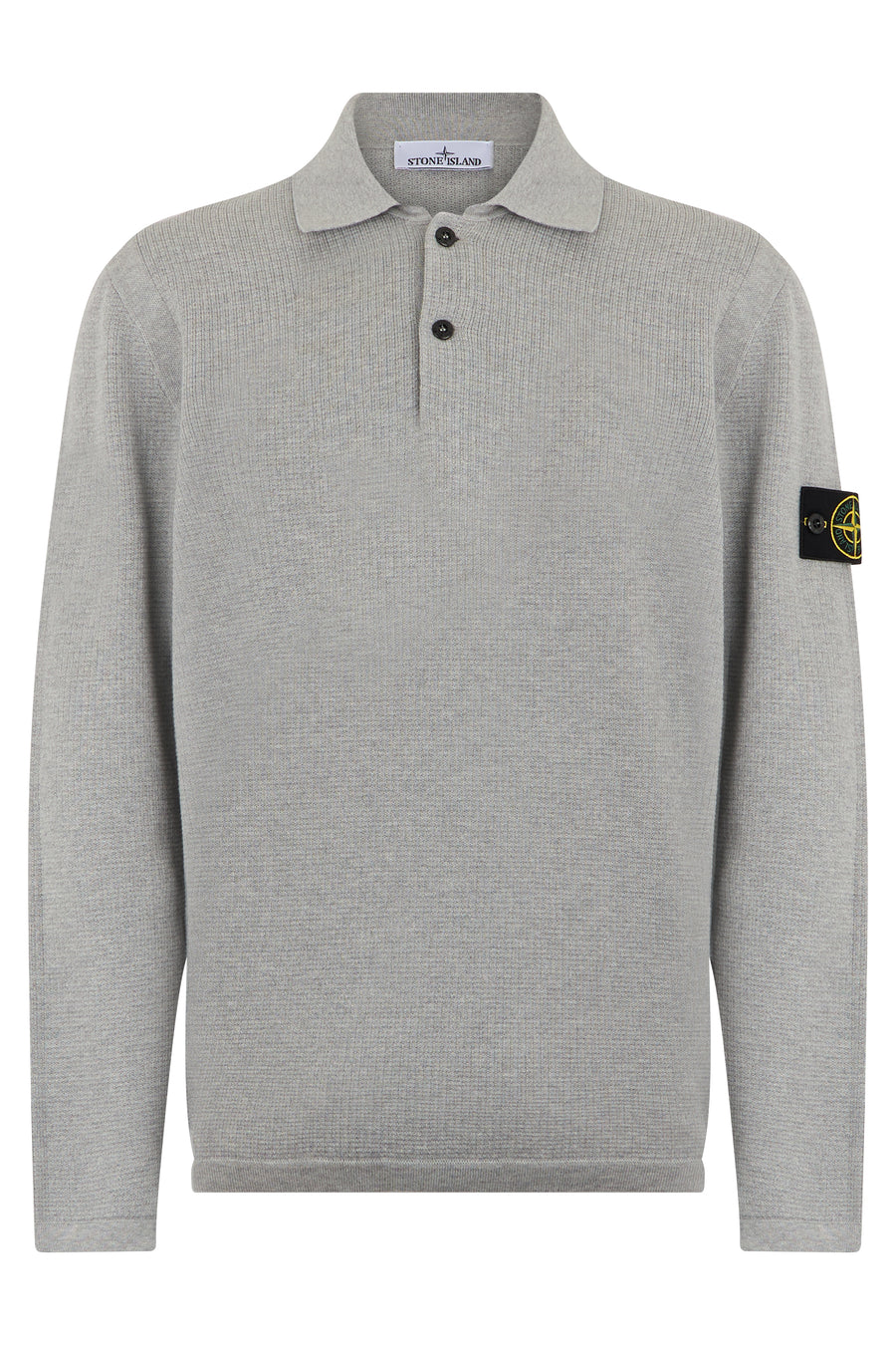 Polo Sweater Grey Cotton Shirts