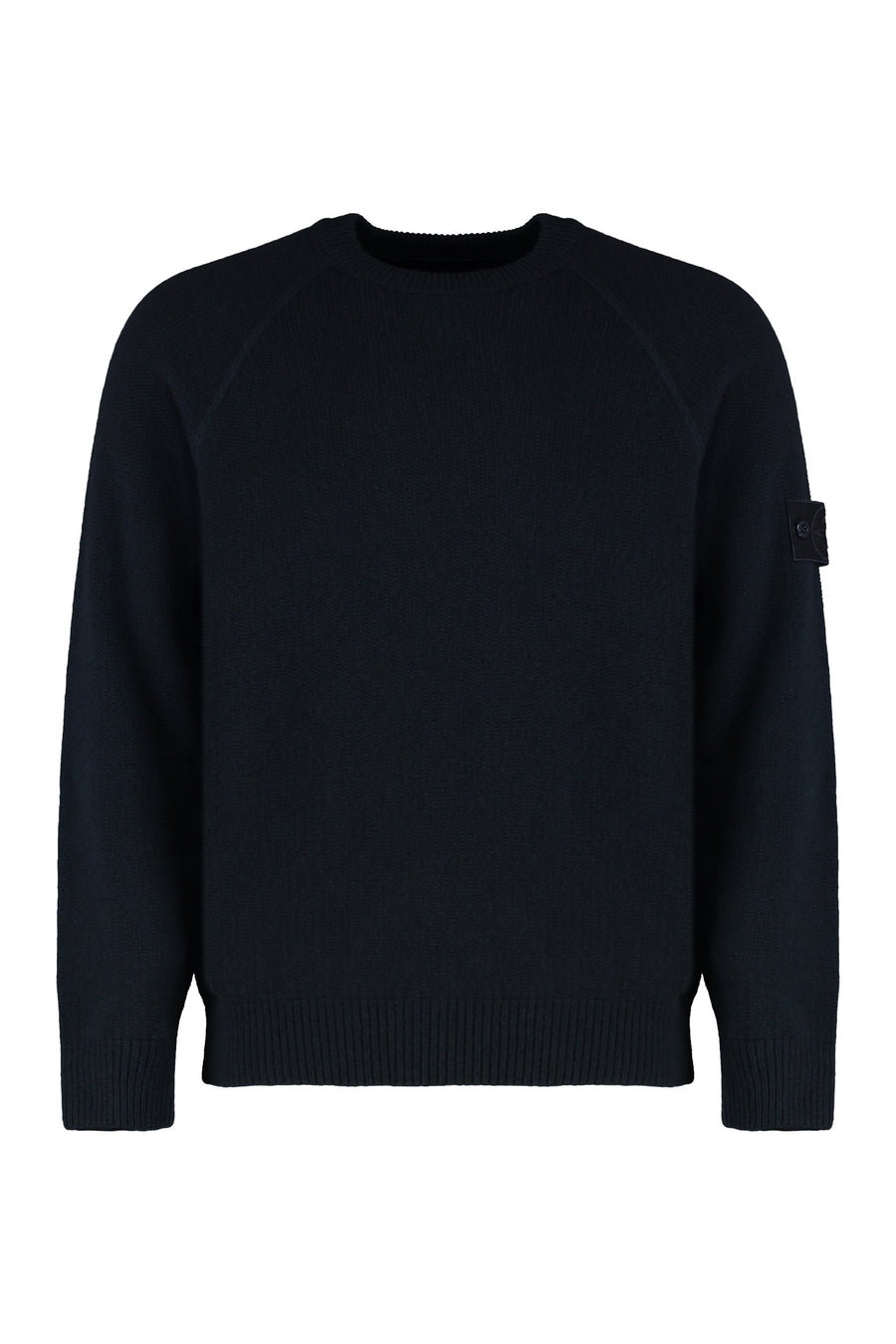 Cashmere Crew Neck Sweater Blue Sweatshirts