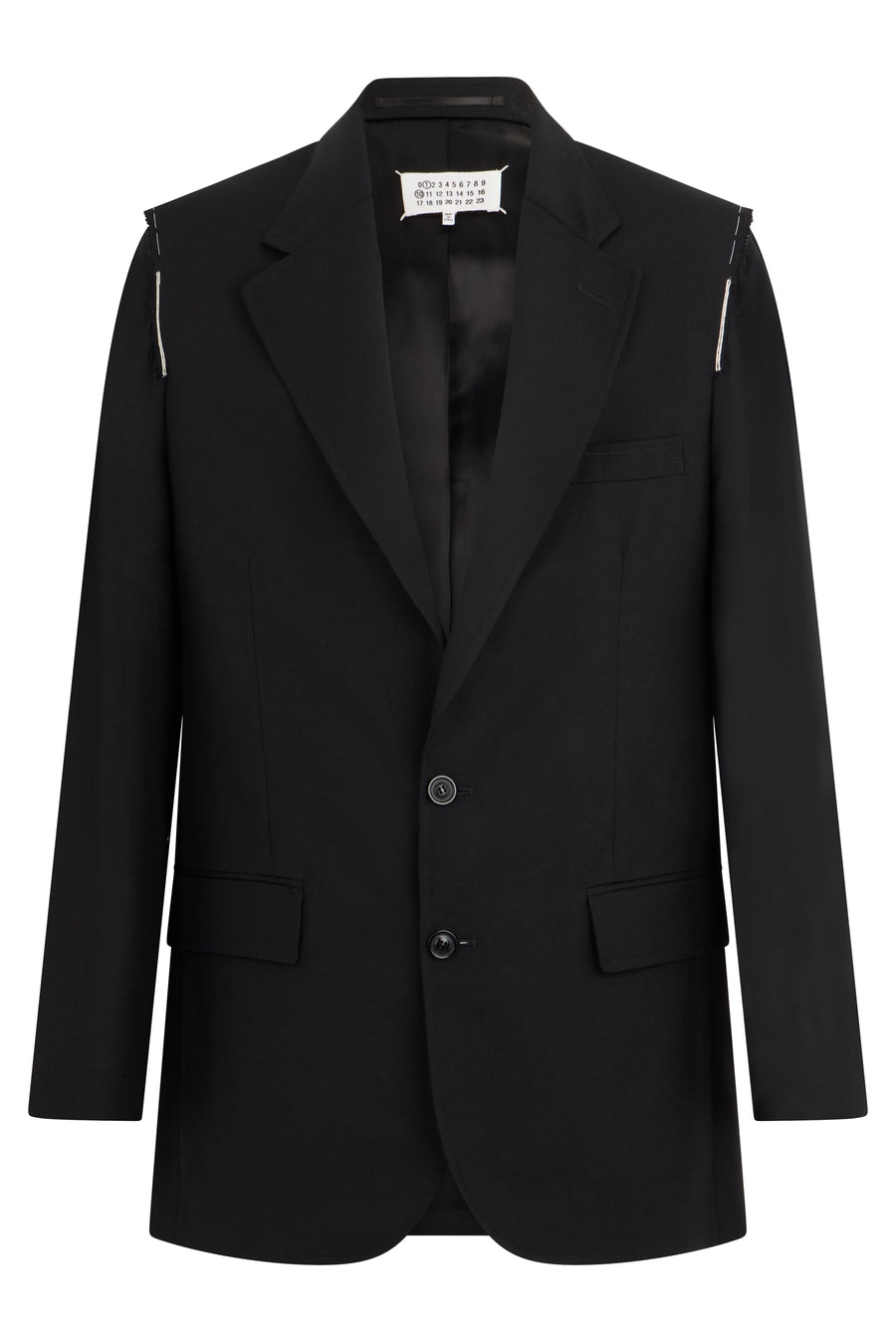 Mens Black Blazer Virgin Wool Suit & Dinner Jackets