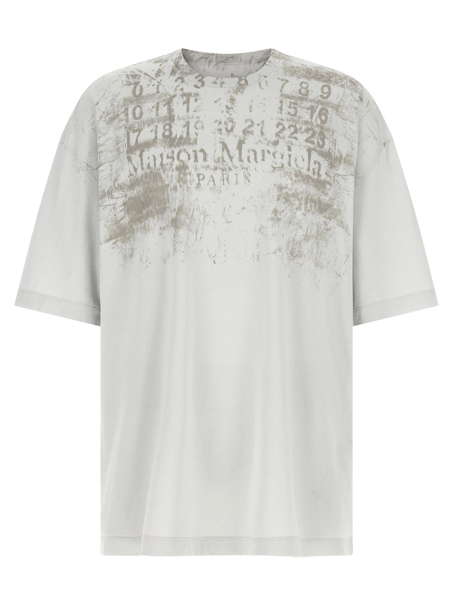 Maison Margiela Numeric تي شيرت — أبيض