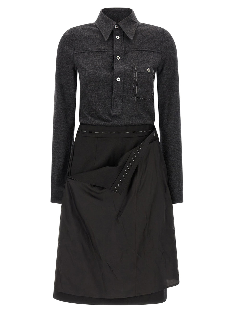 Maison Margiela Shirt Dress — Black