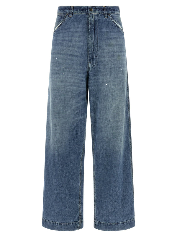 حقيبة Maison Margiela فُور ستيستش جينز — أزرق