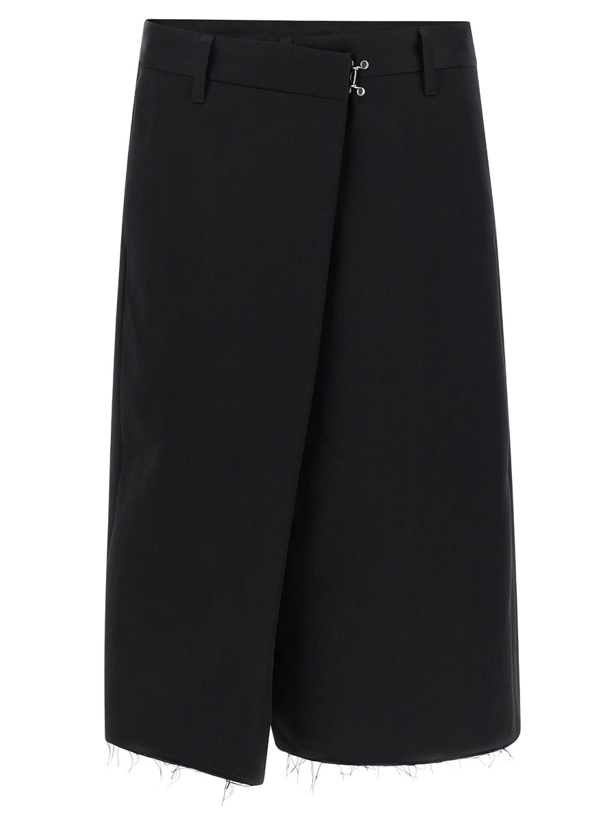 Maison Margiela Wrap-up Shorts — Black