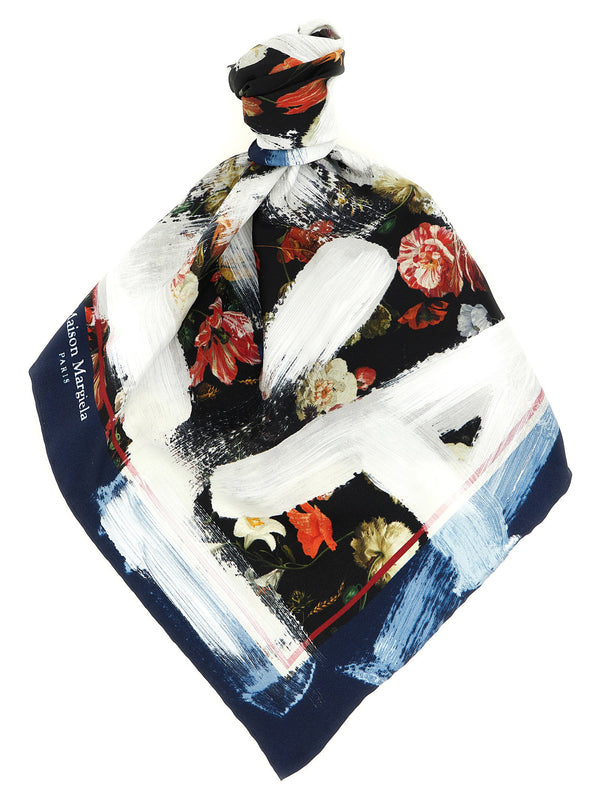 Maison Margiela باريس وشاح — كحلي