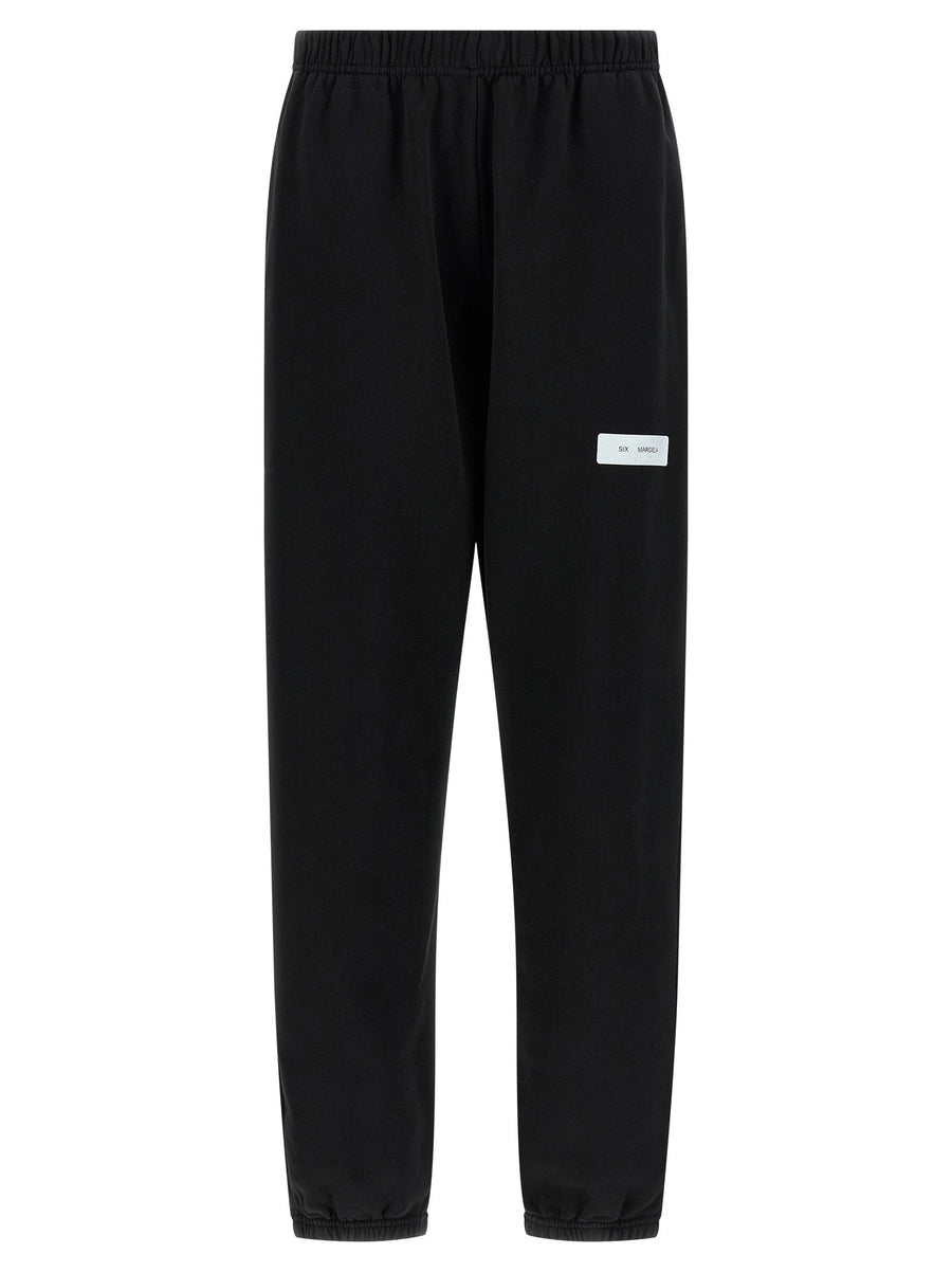 بنطال رياضي Mm6 Maison Margiela قطن — أسود